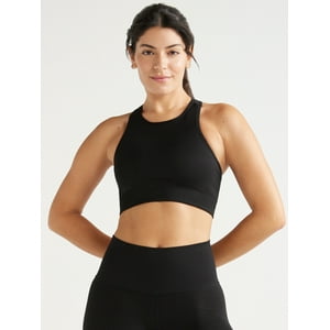 Seamless High Neck Sports Bra