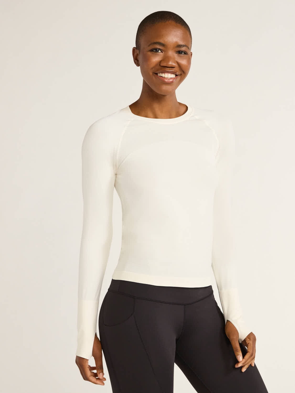 Long sleeve sports shirt for women