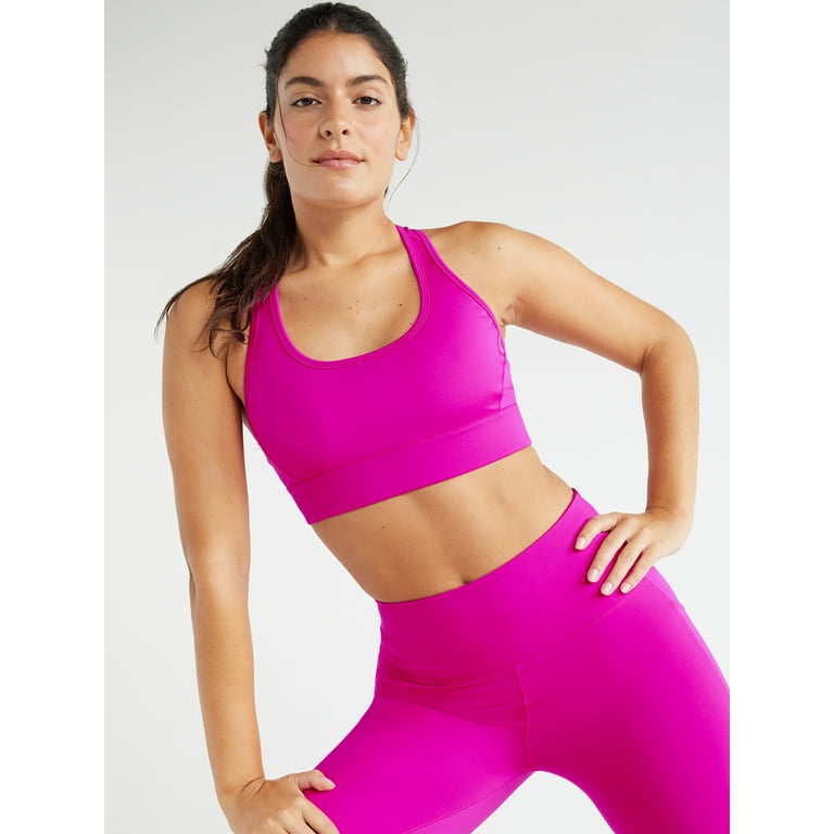 Nike Dri-Fit Women's fushi Pink Sports Bra Racerback Size small S