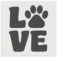 thumbnail image 1 of Love Stacked Paw Print DIY Cookie Wall Craft Stencil - 7.0 Inch, 1 of 5