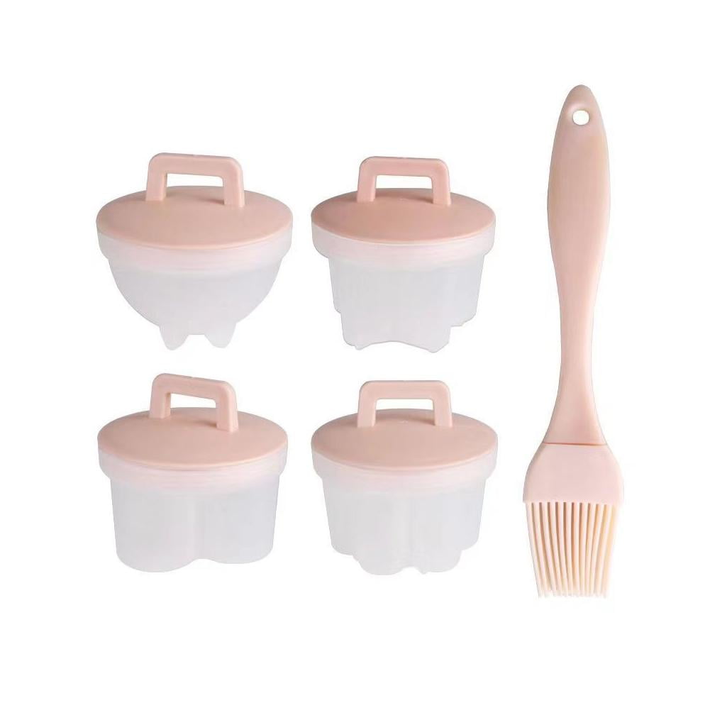 Love Steamed Egg Mold,Poached Egg Steamer Egg Poaching Cups,Nonstick