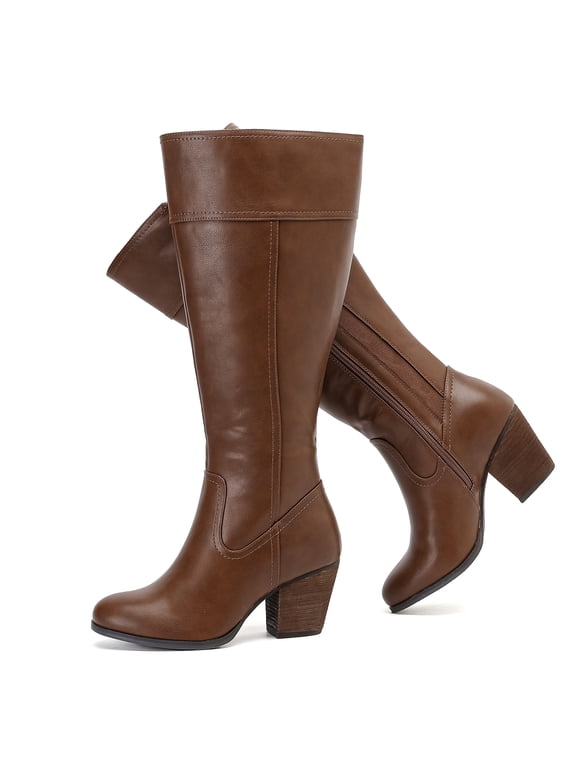 Women's Extra Wide Calf Knee High Boots.