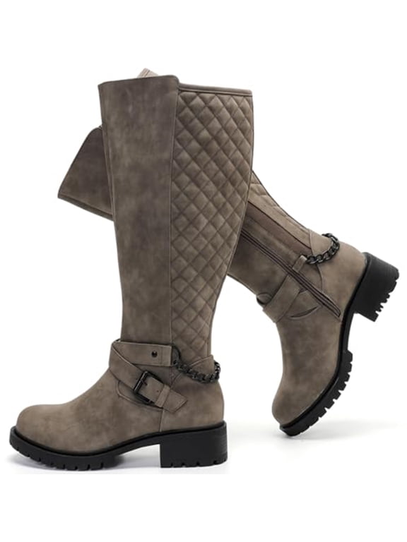 Women's Extra Wide Calf Knee High Boots.