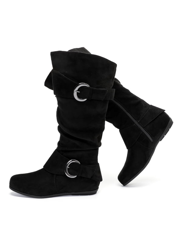 Women's Extra Wide Calf Knee High Boots.