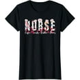 thumbnail image 1 of Love Stethoscope Nurse Life Valentine Day Women Gifts T-Shirt, 1 of 3