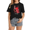 thumbnail image 1 of Love Stethoscope Scrub Nurse Leopard Funny Valentines Day T-Shirt, 1 of 5