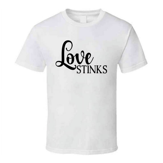 Love Stinks Tee Funny Tshirt Anti-valentine's Day T Shirt