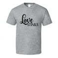 thumbnail image 1 of Love Stinks Tee Funny Tshirt Anti-valentine's Day T Shirt, 1 of 1