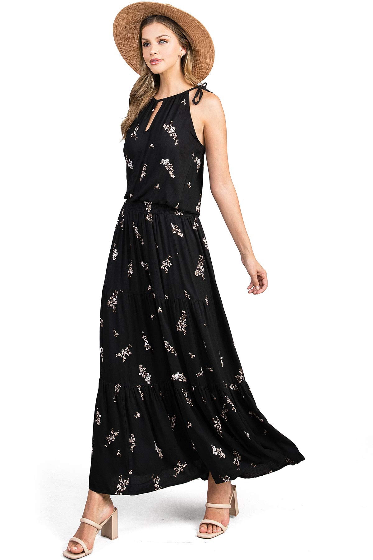 lace maxi evening dress ECB Exclusive: Layla Lace Maxi Dress, Black – Everyday Chic Boutique