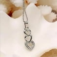 thumbnail image 1 of Love Story Three Phases Of Love Necklace, 1 of 2