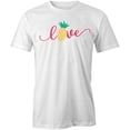 thumbnail image 1 of Love T-Shirt | Cool Summertime White Tee Gift, 1 of 5