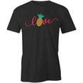 thumbnail image 1 of Love T-Shirt | Cute Romantic Black Tee Gift, 1 of 5