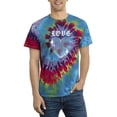 thumbnail image 1 of Love Techno Style Heart Tie Dye Spiral Men -Image by Shutterstock, Male Small, 1 of 4