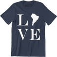 thumbnail image 1 of Love Texas Map Cute Home State Pride Texan Lonestar State T-Shirt, 1 of 4