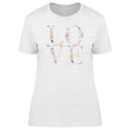 thumbnail image 1 of Love Text In Succulents Tee Women's -Image by Shutterstock, 1 of 2