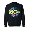 thumbnail image 1 of Love The 90's Forever Sweatshirt Women -Image by Shutterstock, Female Medium, 1 of 4