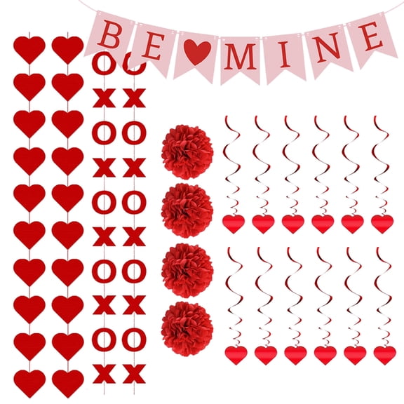 Love Themed Party Decoration Essential for Couple Valentines Day Accessories