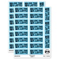 thumbnail image 1 of Love This a Latte Lot Coffee Teacher Student School Sticker Set - Light Blue - Gloss Finish - 2.00" Large, 1 of 7