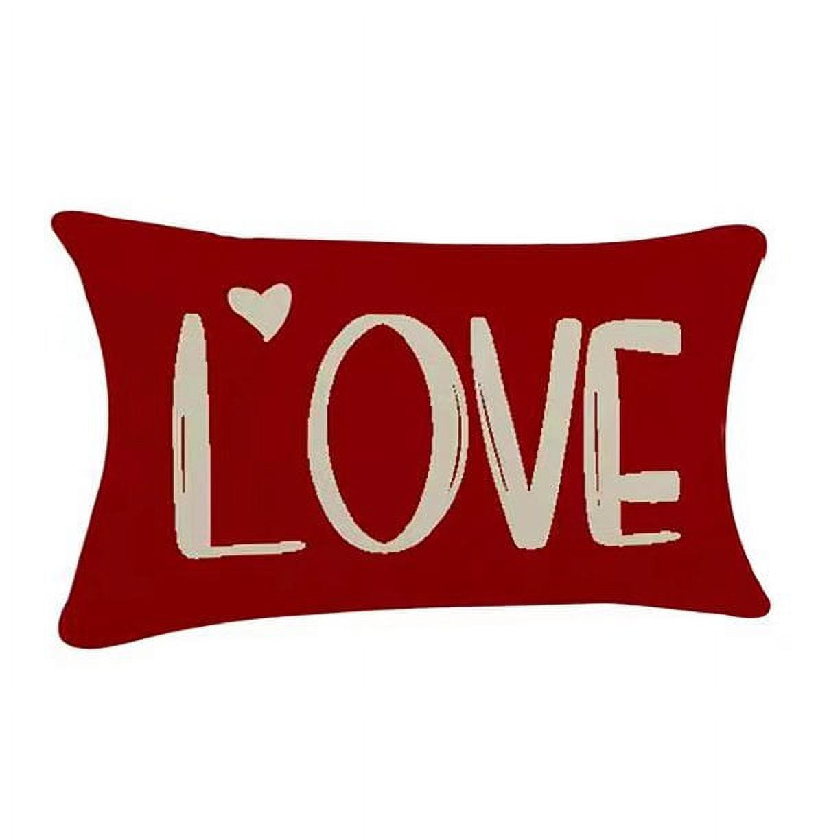 Love Throw Pillow Cover Valentines Day Pillow Case Decoration Mothers