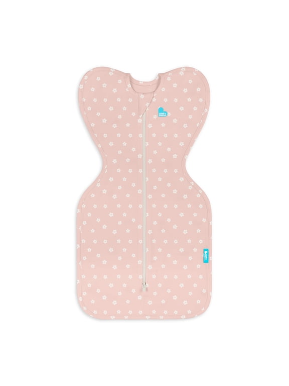 Swaddle Up Original Sleep Sack, 4-Way Stretch, Cotton Blend, 1.0 TOG, Pink Daisy, Medium