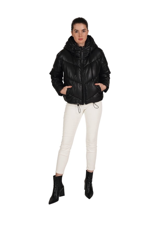 Puffer Jacket - LT91-74 (Black, M)