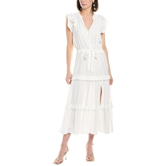 Love Token womens  Sadie Midi Dress, s, White