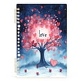 thumbnail image 1 of Love Tree Notebooks 1-subject Journal 60 Sheets A5 College Ruled Paper Detachable Ring 8.3"x5.7", 1 of 8