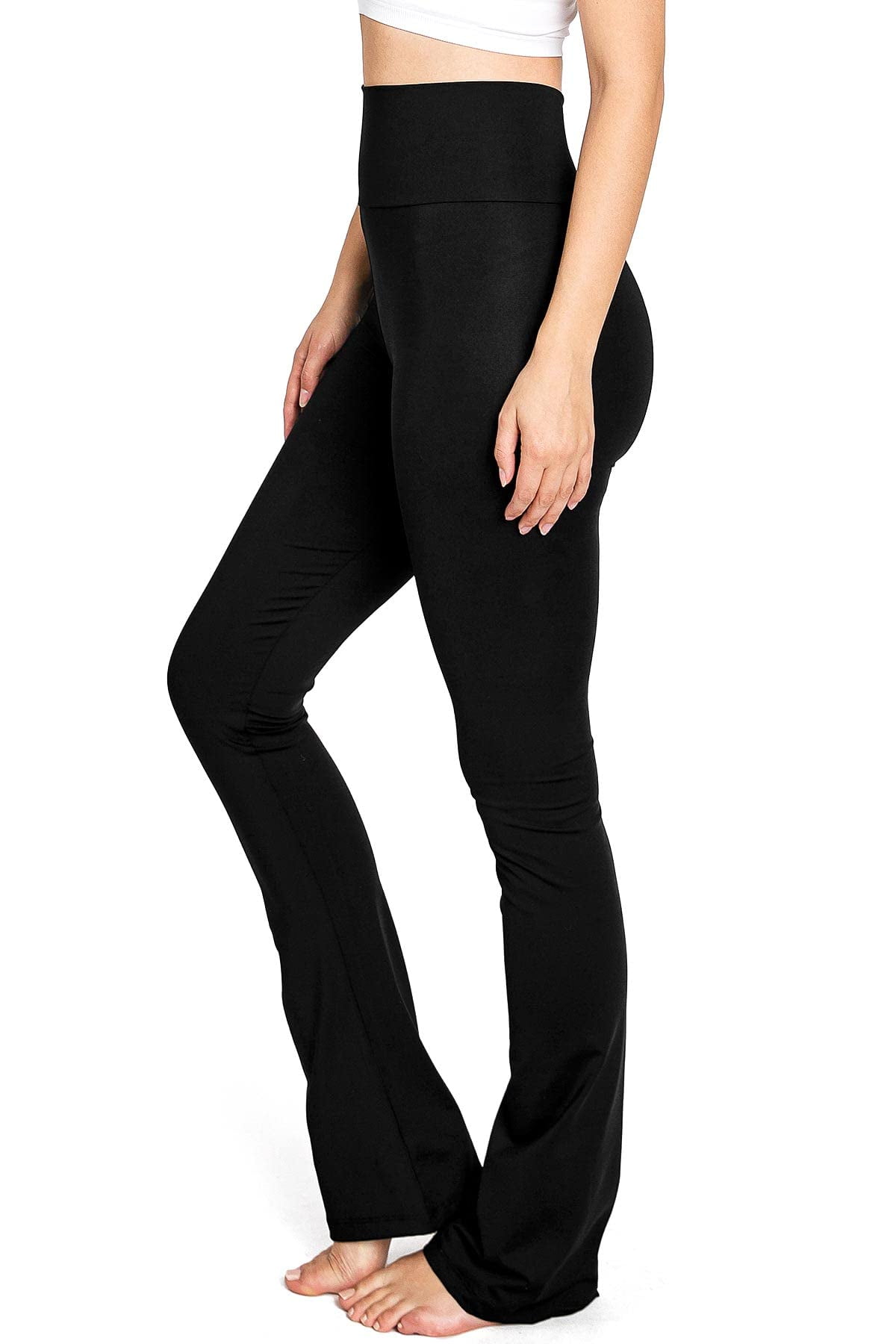 Aggregate 240+ black bootcut leggings