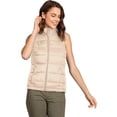 thumbnail image 1 of Love Tree Women's Juniors Ultra Light Travel Packable Puffer Vest (Khaki-Short, Large), 1 of 2