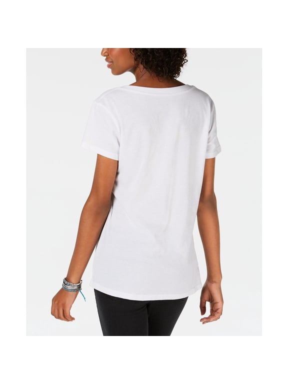 Juniors Not Today Graphic Print T-Shirt Size S