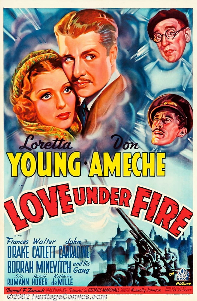 Love Under Fire U Canvas Art -  (11 x 17)