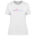thumbnail image 1 of Love Unicorns Watercolor Quote T-Shirt Women -Image by Shutterstock, Female XX-Large, 1 of 2