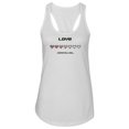 thumbnail image 1 of Love, Uninstalling Racerback Tank Women -Image by Shutterstock, Female Medium, 1 of 4
