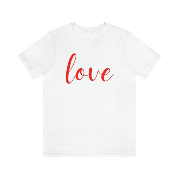 Love Unisex Jersey Short Sleeve T-shirt