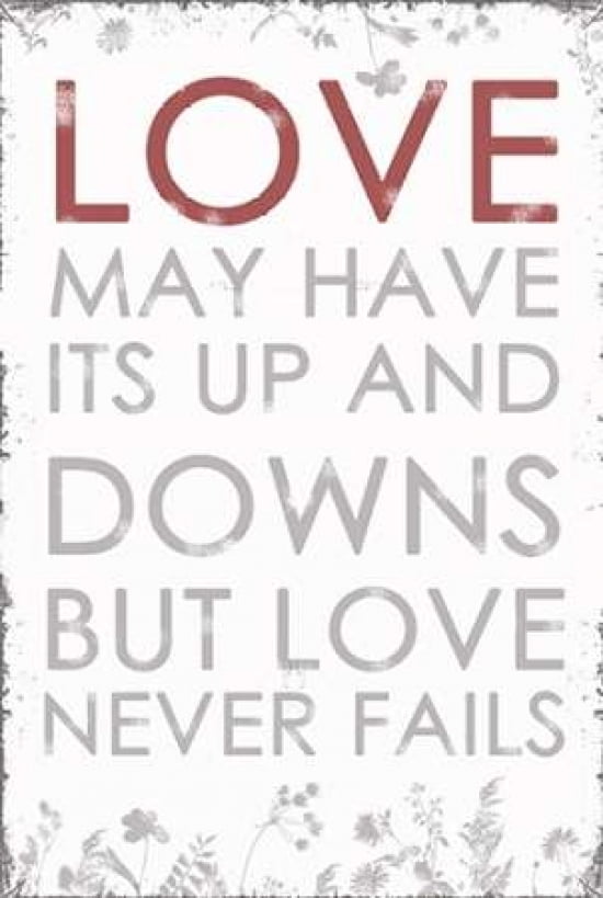 Love Ups and Downs Canvas Art - Anna Quach (12 x 18)