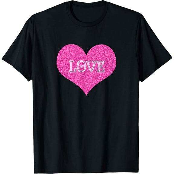 Love Valentine's Day Tshirt For Men Women Love Heart T-Shirt