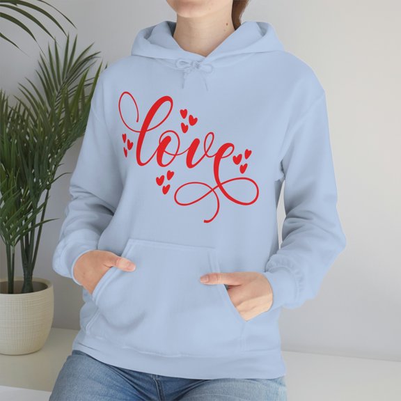 Love Valentines Unisex Heavy Blend™ Hooded Sweatshirt