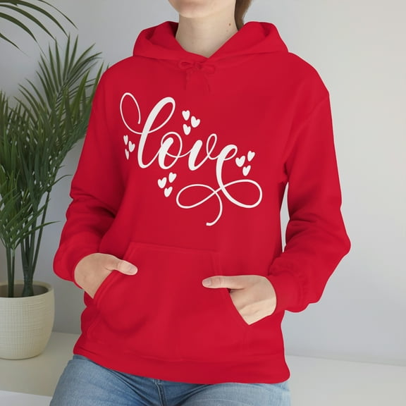 Love Valentines Unisex Heavy Blend™ Hooded Sweatshirt