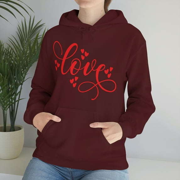 Love Valentines Unisex Heavy Blend™ Hooded Sweatshirt