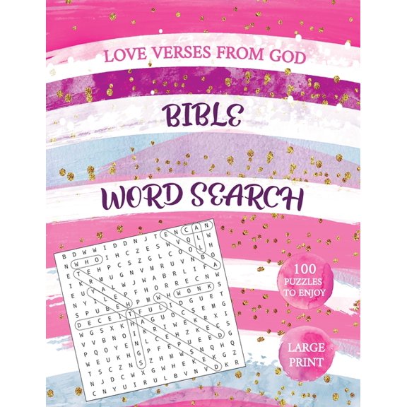 Love Verses From God - Bible Word Search, (Paperback)