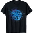 thumbnail image 1 of Love Volleyball Best Fun Birthday - Volleyball Team Sports T-Shirt men and women can wear, black, white, gifts, 1 of 4