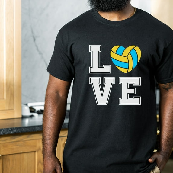 Love of Volleyball Shirt, Game Day Tee, Volleyball Mom Shirt, Volleyball Team Gift, Love Volleyball, Volleyball Fan Shirt, Spirit Shirt (Colors:Athletic Heather; Sizes:L;)