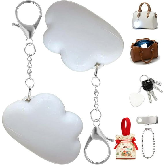 Love Wallet Tote Bag Touch Sensing Light, Purse & Handbag Lights with LED Automatic Sensor, Long-Lasting & Bright, Available in 5 Charming Shapes, Compact and Lightweight for Inside Purse (5Set-B)