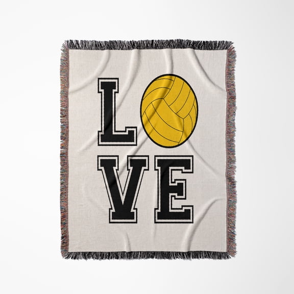 Love Water Polo, Woven Blanket
