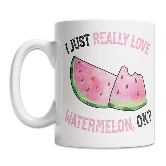 Love Watermelon Mug Cute Watermelon Mug for Watermelon Lovers Funny Watermelon Gift Mug Cute Watermelon GifT1 Idea