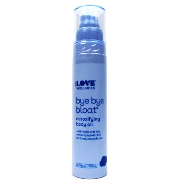 Love Wellness Bye Bye Bloat Detoxifying Body Oil 3.38 fl oz