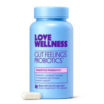 Love Wellness Gut Feelings Probiotics, Digestive Probiotic, 30ct