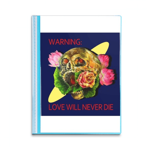 Love Will Never Die l Book Sheet Protectors Portfolio Binder Folder