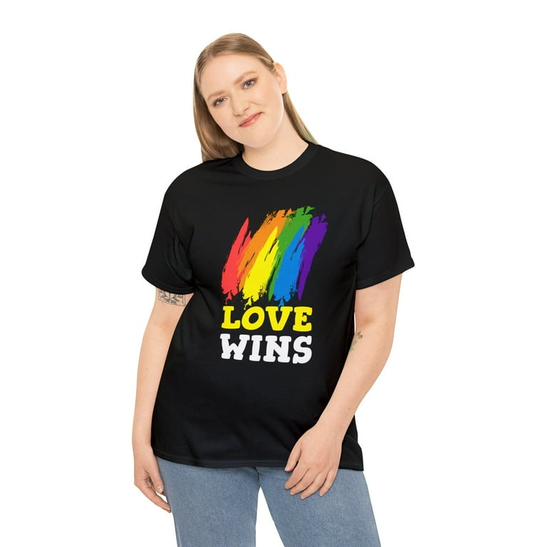 Love Is Love Rainbow T-Shirt - Gay Lesbian Pride Shirts Love Is Love Rainbow T-Shirt - Gay Lesbian Pride Shirts
