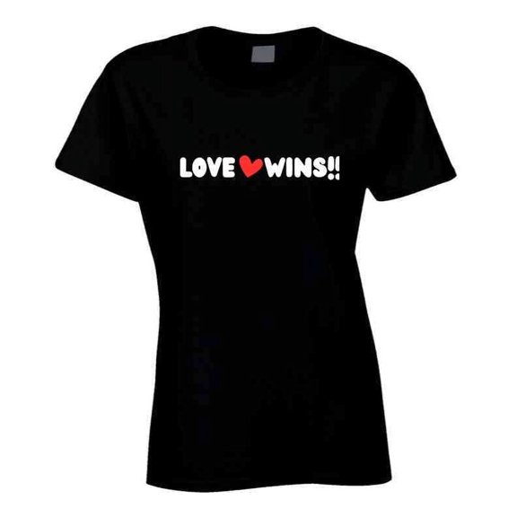 Love Wins Statement Shirt - Valentine's Day T-Shirt - Unisex